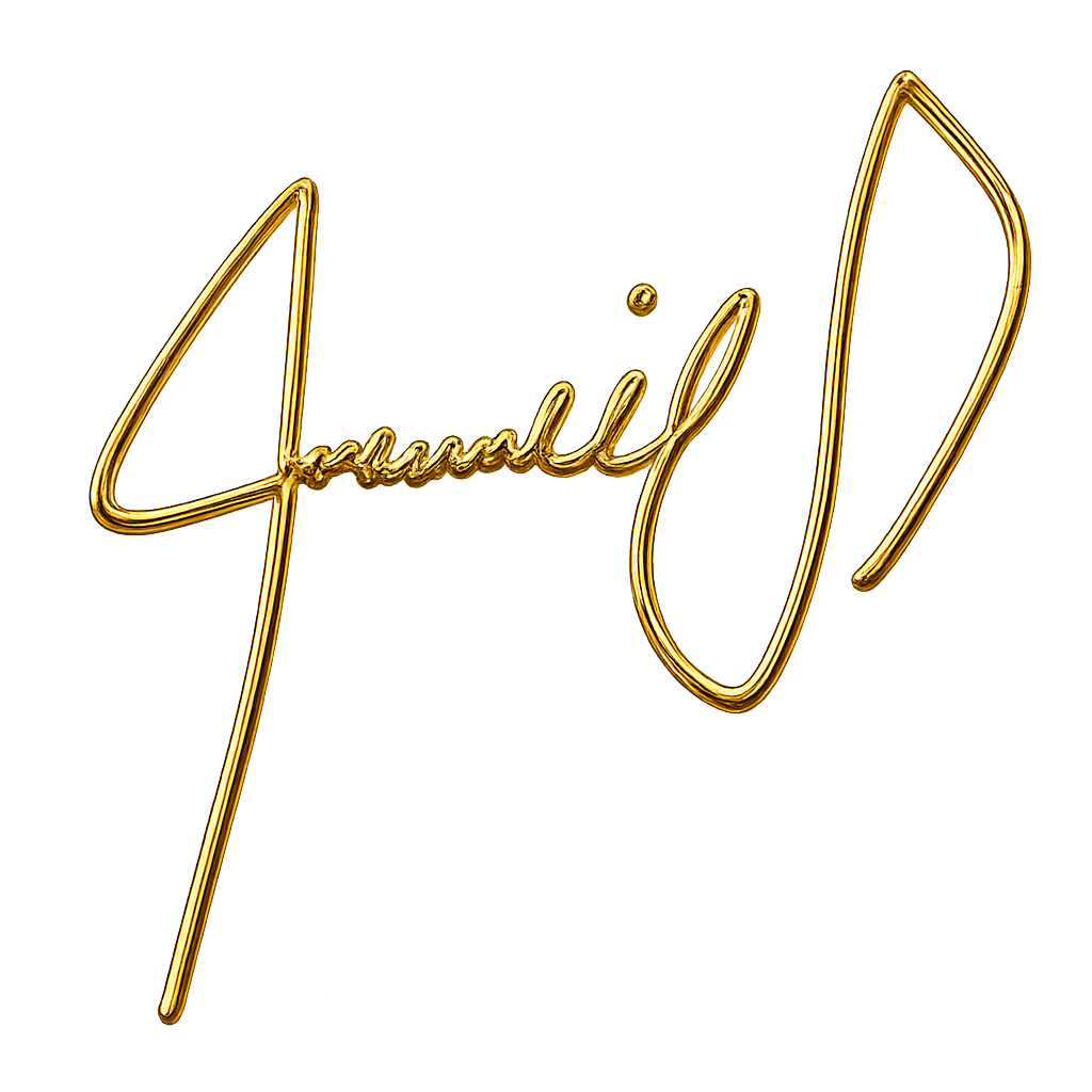 Ahmad Raza CEO Signature