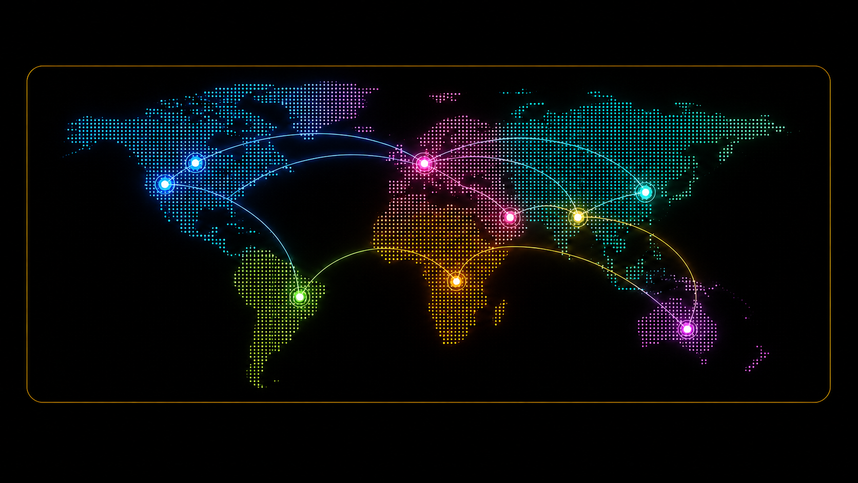 HAMSAN Global Presence World Map