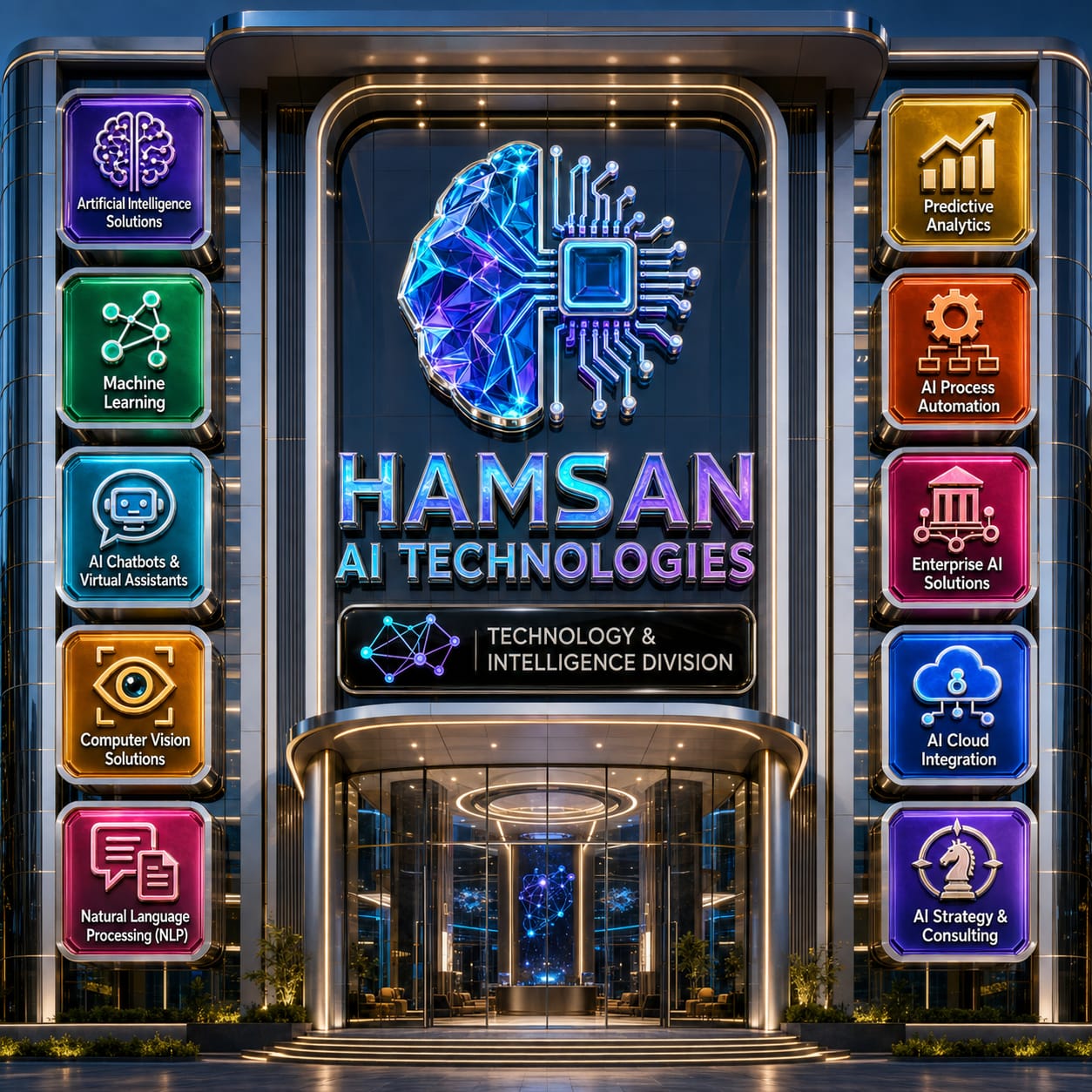 HAMSAN AI Technologies Logo