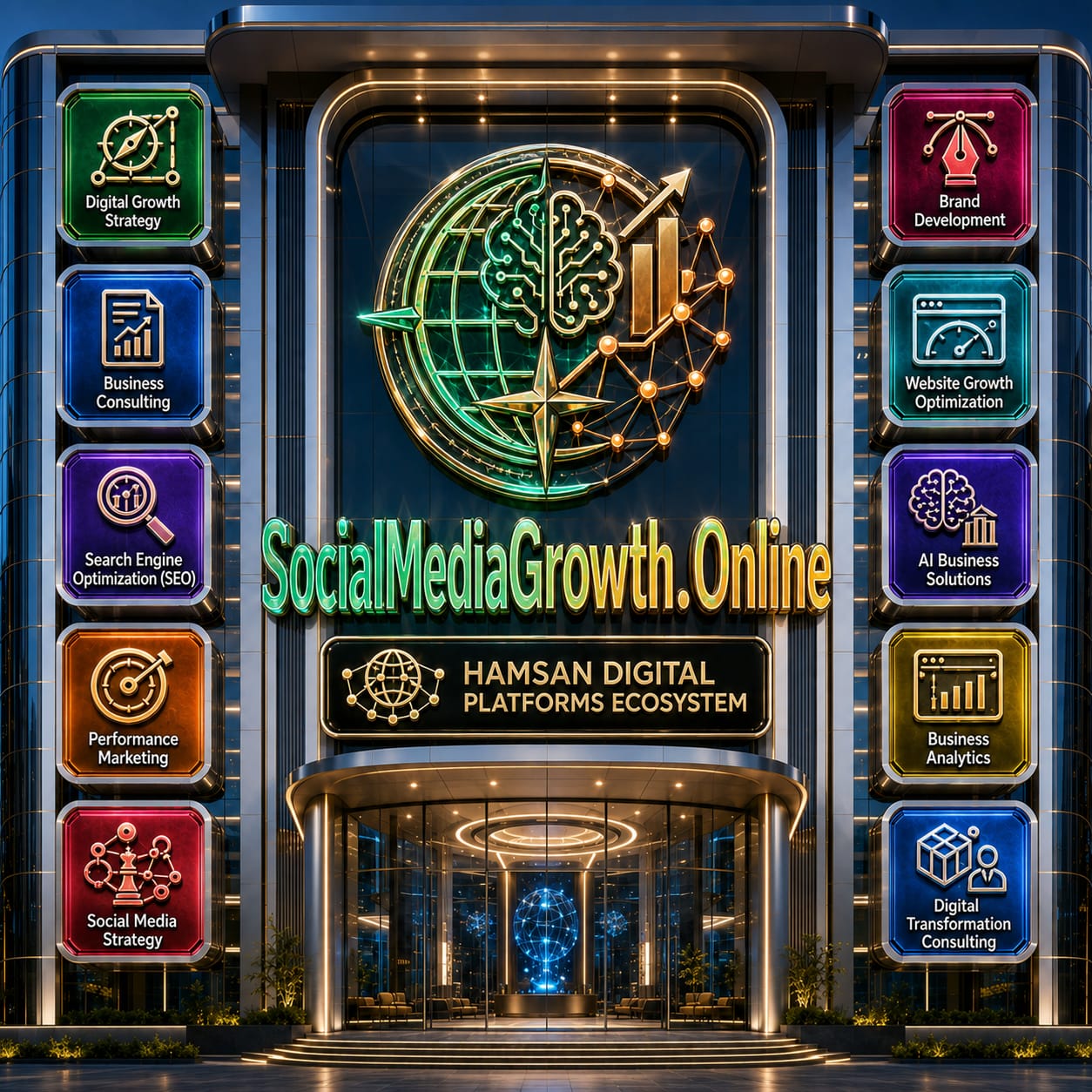 HAMSAN Social Commerce Logo