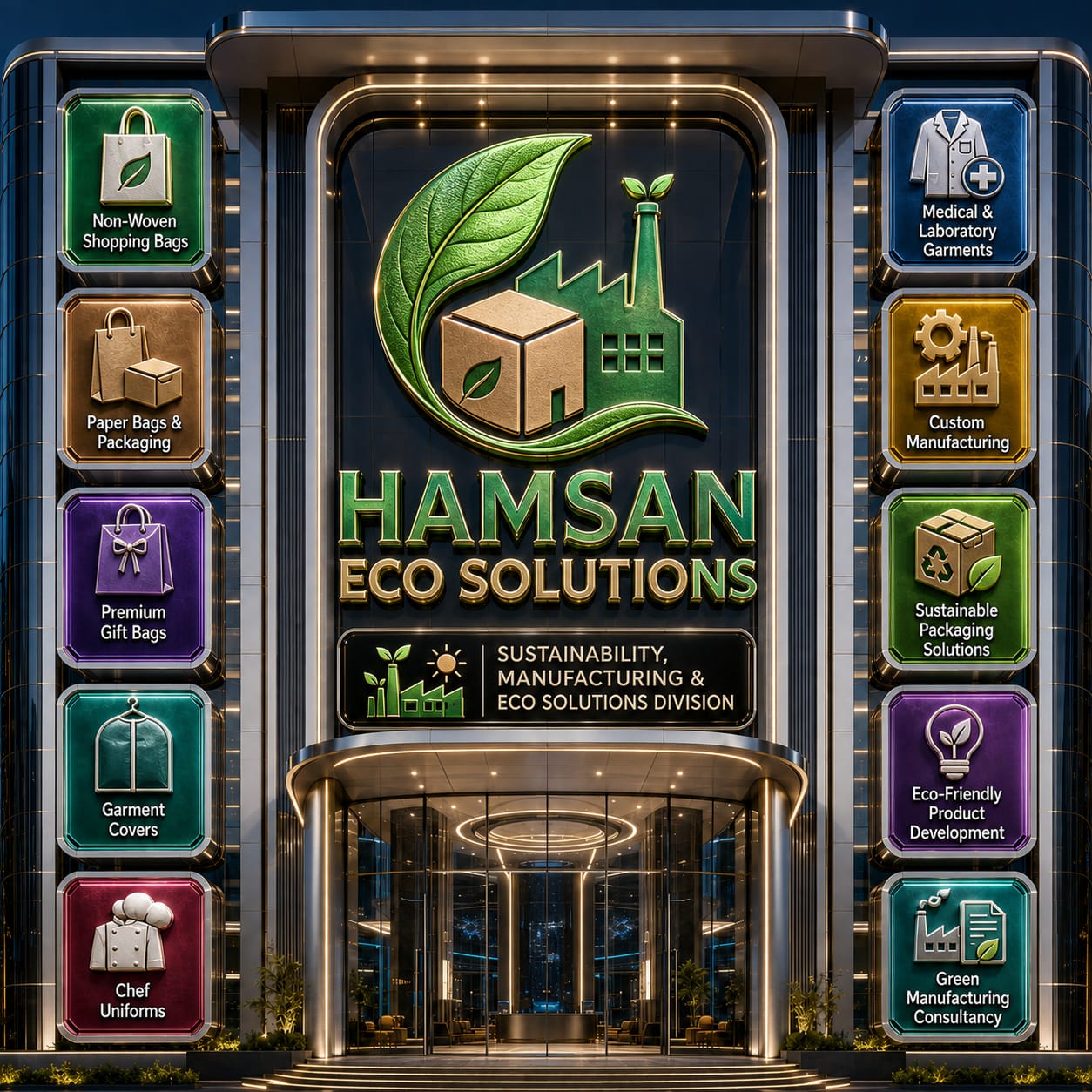 HAMSAN Eco Solutions Logo