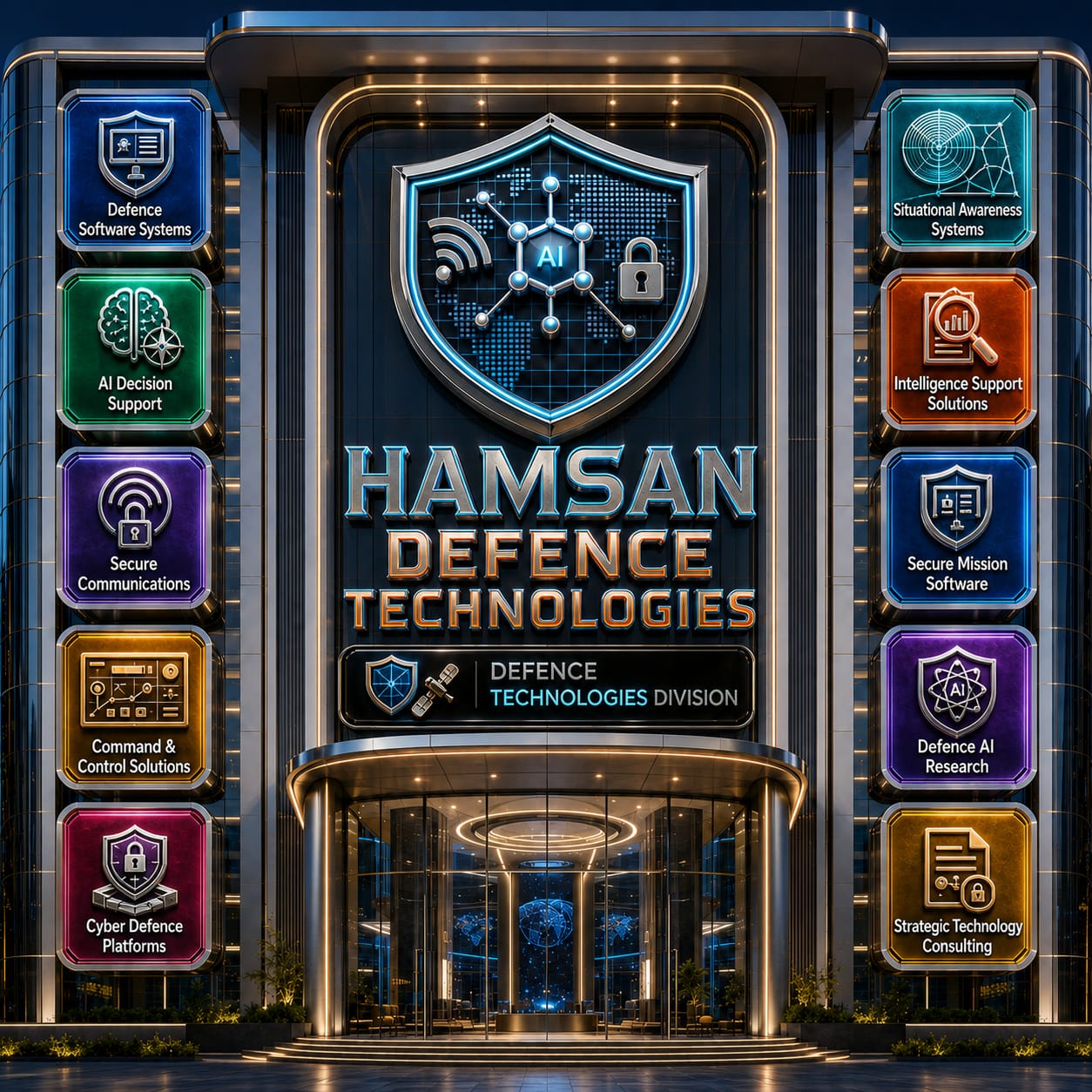 HAMSAN Defence Technologies Logo