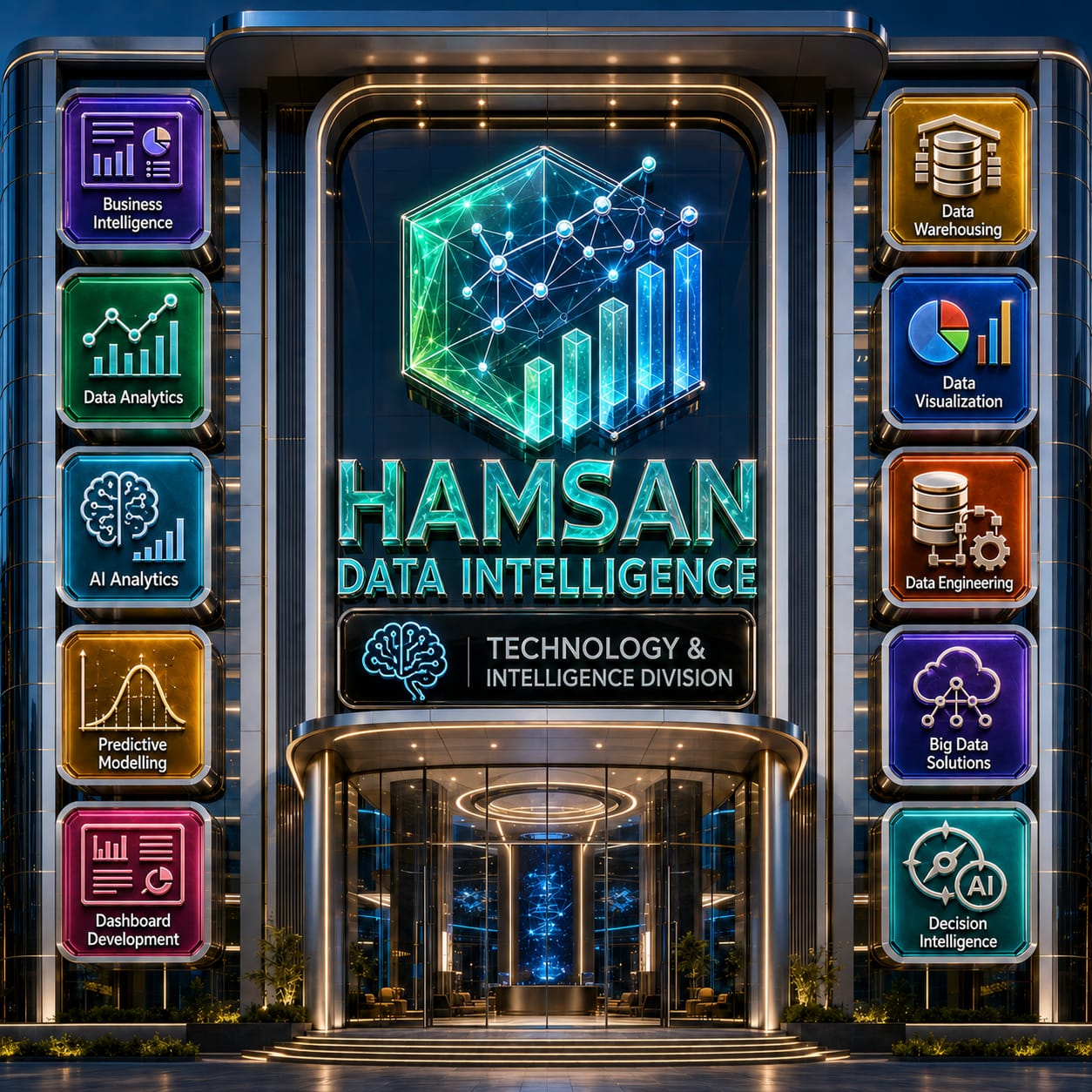 HAMSAN Data Intelligence Logo