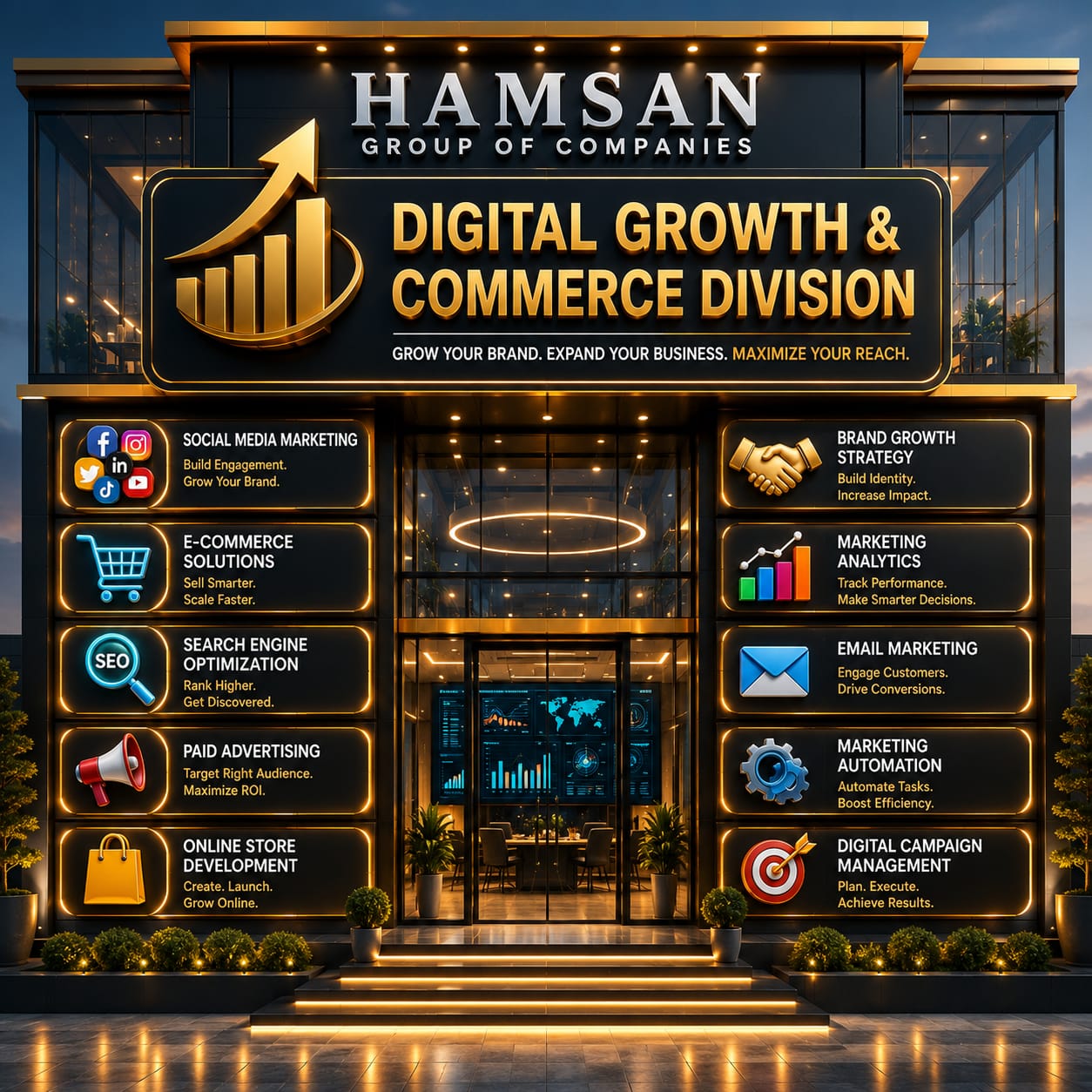 Digital Growth and Commerce Division Logo