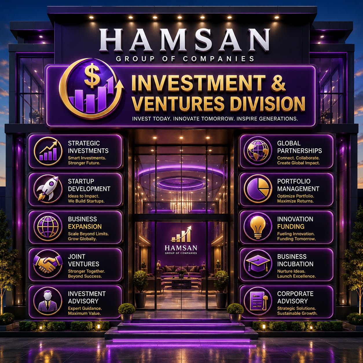 Investment and Ventures Division Logo