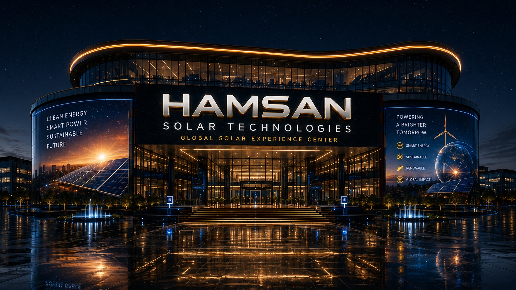 HAMSAN Solar Technologies renewable energy experience center