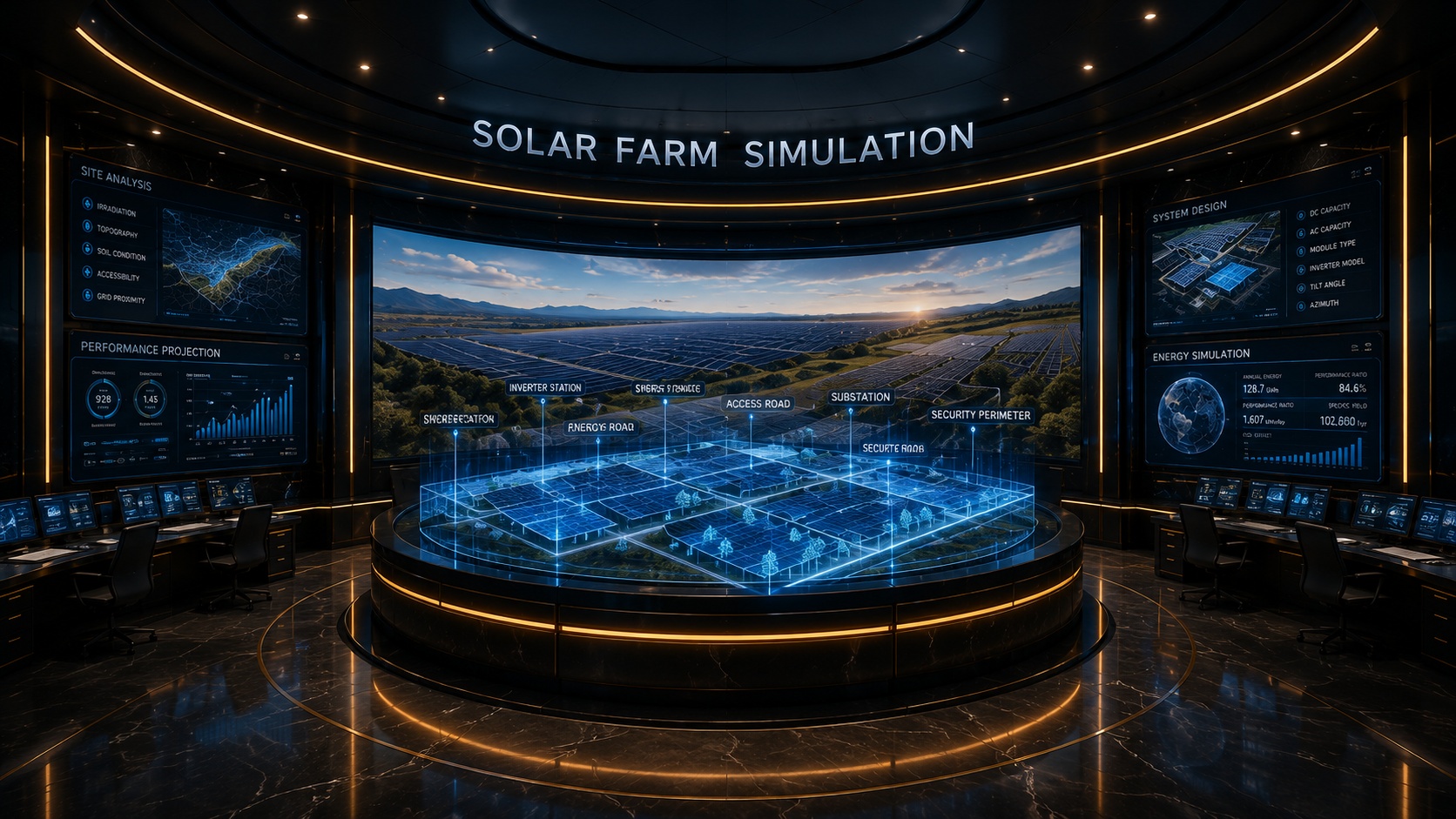 Solar Farm Simulation
